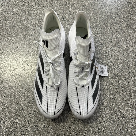 Adidas Adizero Electric Football Cleats Mens Size 13 White IF7426 Low Top Speed - Picture 3 of 8